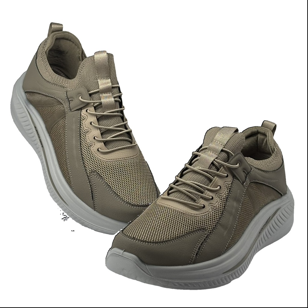 Men Air-cushioned Running Sneakers – Army Green 7