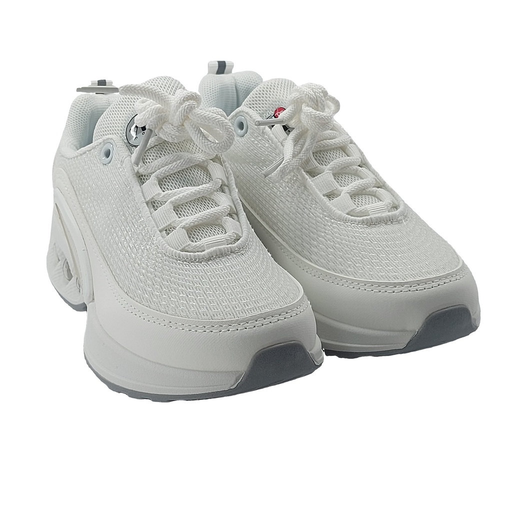 Kids Air-Cushioned Running Sneakers (EU 30–35) – White 1