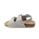 Kids Double Buckle Cork Sandal (EU 25–30) – Light Grey 3
