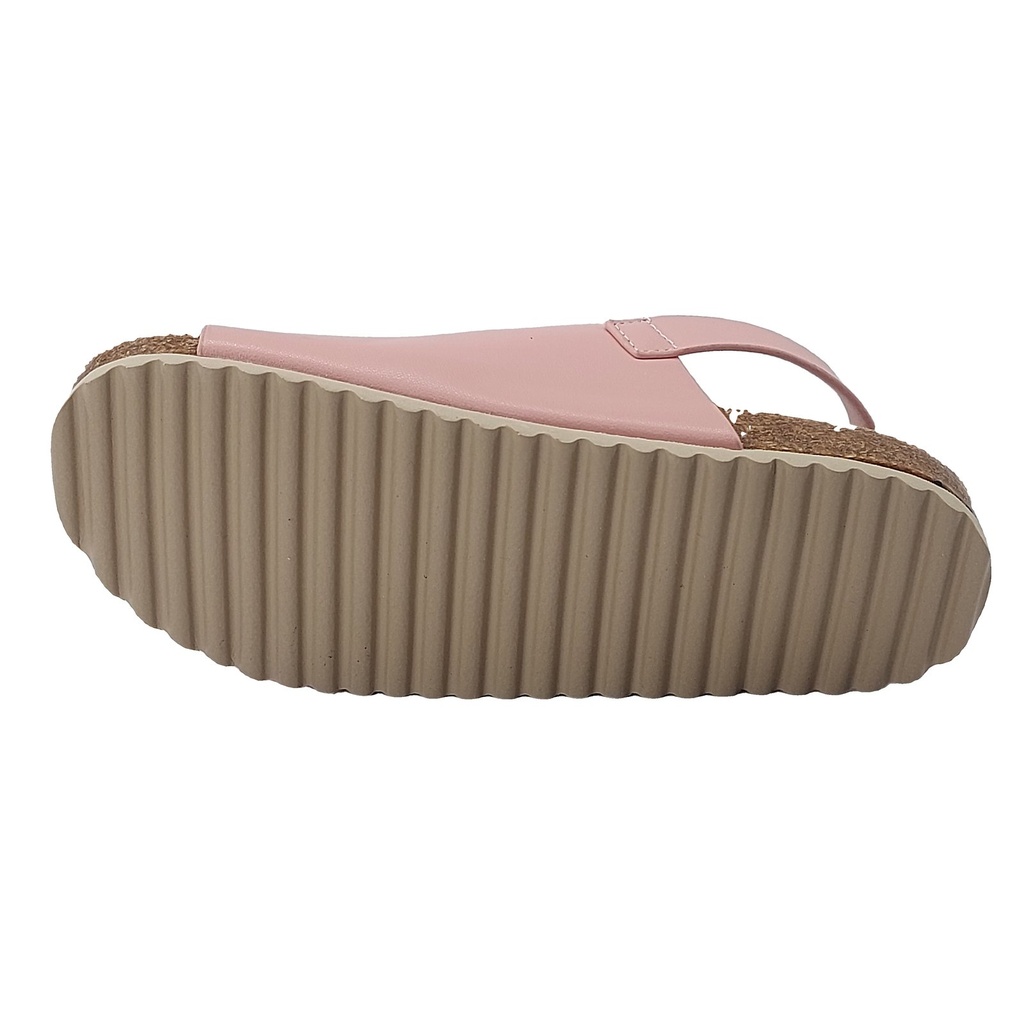 Kids Double Buckle Cork Sandal (EU 31–36) – Pink 4