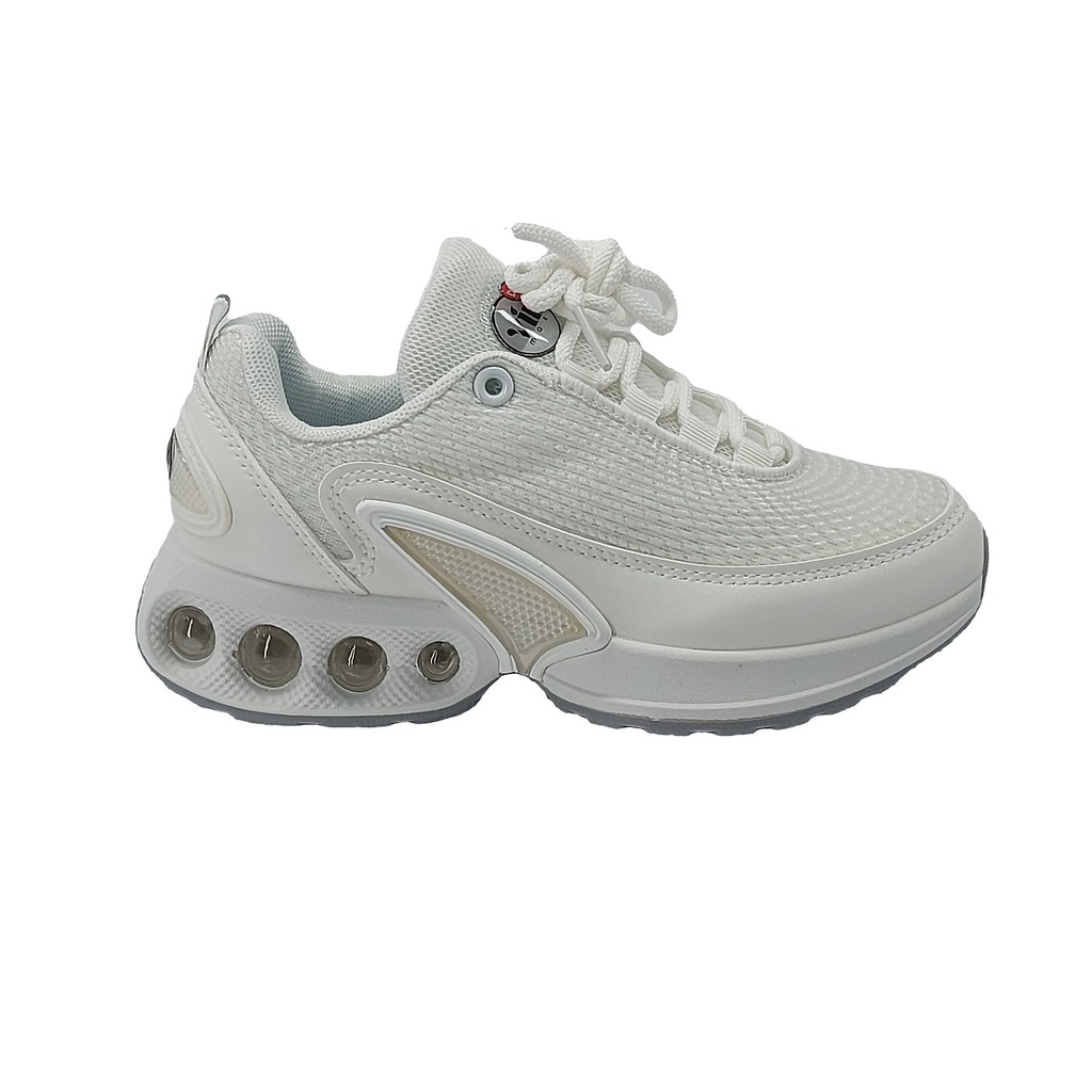 [DBY-038-WHI-30] حذاء رياضي للأطفال بوسادة هوائية (مقاس 30–35) (أبيض, 30)