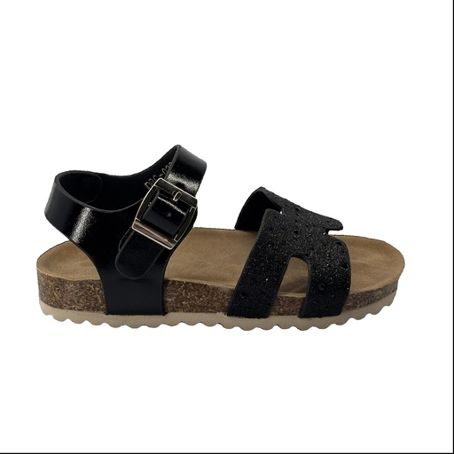 Girls' glitter sandal